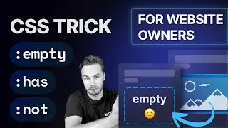 Hiding empty elements on your website with CSS (or JS) - DIY Coding