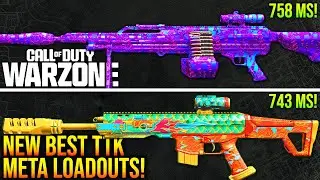 WARZONE: New TOP 5 BEST TTK META LOADOUTS After Update! (WARZONE 3 FASTEST TTK Weapons)