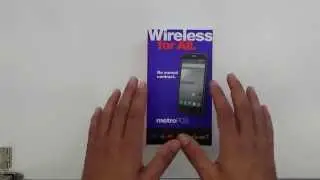 unboxing  alcatel onetouch fierce 2 for metro pcs