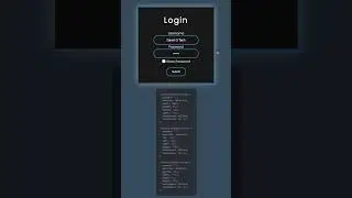 Animated Login Form | HTML CSS