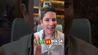 CETES vs Bolsa ¿qué inversión es mejor? #shorts