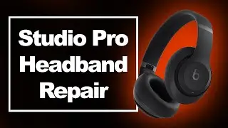 How to Replace a Beats Studio Pro Wireless (2023) A2924 Headband Arch Plastic Broken Hinge