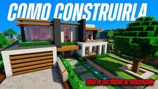 Como Construir la CASA de mis Vídeos de Decoraciones 🏠 (Vídeo del Antiguo Canal)