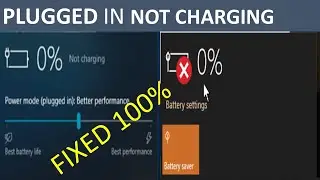 Laptop Battery not charging 