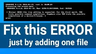 Phoenix OS GRUB Error FIX (HINDI) | The Easy Way | InfoHoop