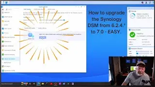 How to upgrade Synology DSM from 6.2.4 to 7.0.1 