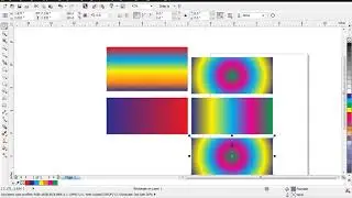 How to Creat Multy Colour background in coreldraw | Eagle Graphics