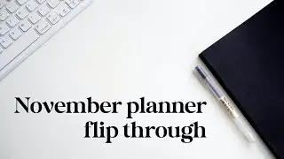 November Flip Through | Personal Rings, Moterm