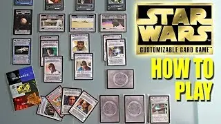 HOW TO PLAY: STAR WARS CCG (1995-2001 Decipher) Customizable Card Game | Rick Adams