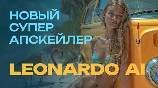 Новый, ультимативный AI апспкейлер на базе Leonardo AI. Мощная конкуренция нашумевшему Magnific.