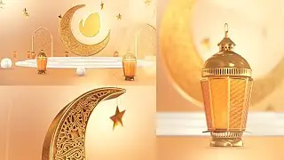 Element 3D Ramadan Kareem Intro- After effects