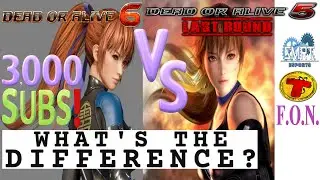 Dead or Alive 6 vs. Dead or Alive 5 LR: What's The DIFFERENCE?