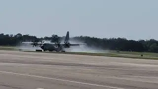 Hurricane Hunters Plane Rinse After Flying Through Hurricane Milton