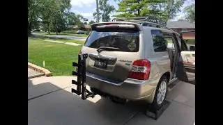 2006 Toyota highlander Reese 51155 hitch installation