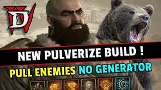 Diablo 4 - The Most OVERPOWERED Pulverize Druid Build! (Abattoir of Zir T10+)