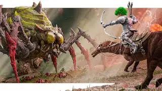 Can We Beat Broodmother with a Bary? ARK Ascended