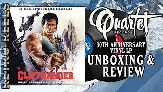Quartet Records 30th Anniversary Cliffhanger Vinyl Unboxing & Review