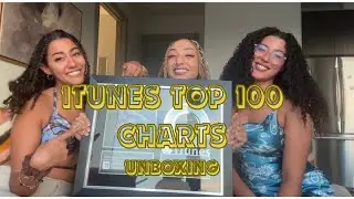 ITUNES TOP 100 OFFICIAL PLAQUE UNBOXING!