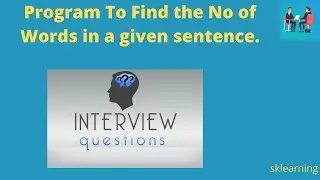 How To Find the No of Words in a given sentence in C#.