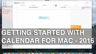 How to use Calendar on Mac - Apple Training