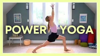 30 min Power Yoga - Intermediate ENERGIZING FULL BODY Yoga