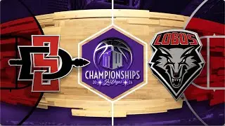 #MWMadness Highlights: #5 San Diego State vs #6 New Mexico Men’s Basketball 3/16/2024