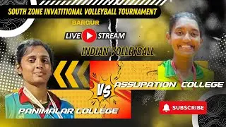 🔥 Panimalar Vs Assumption College , Kerala | HD Live | Bargur  - 2024