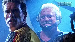 Richards (Schwarzenegger) vs Buzzsaw