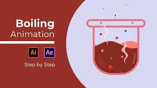 Boiling animation after effects | liquid animation after effects tutorial |