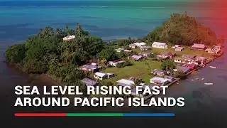 Sea level rising fast around Pacific islands