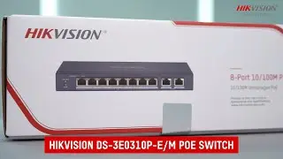 Hikvision DS 3E0310P EM PoE Switch