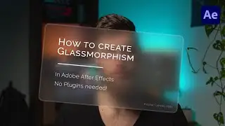 How to Create GLASSMORPHISM | UI/UX Trends 2021