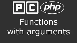 PHP beginners tutorial 36 -  functions with arguments