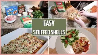 Easy Stuffed Shells | Freezer Meal