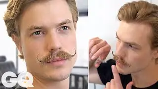 How to Trim & Style a Handlebar Mustache