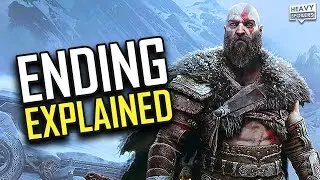 GOD OF WAR RAGNAROK Ending Explained | Video Game Breakdown, Secret Ending, Theories & Review