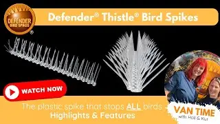 Defender® Thistle® Bird Spikes | Features & Highlights