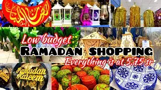 Ramadan shopping 2022 |Low budget ramadan shopping |Ramadan crockery shopping