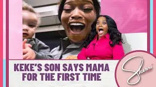 KeKe Palmer’s Son Says Mama for the First Time! | Sherri Shepherd