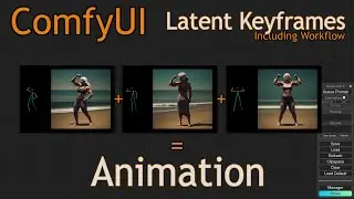 ComfyUI AnimateDiff Latent Keyframes workflow  #comfyui #stablediffusion #controlnet