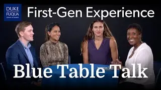 Blue Table Talk - First-generation Student Experience