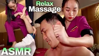 ASMR 🔥 Feeling Refreshed with STRONG massage at a Vietnamese Spa