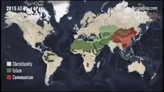 Мультимедийная Карта Распространения Основных РЕЛИГИЙ на Земле