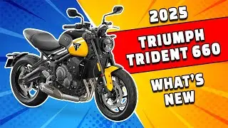 2025 Triumph Trident 660- What's New? [New Triumph Trident 2025]