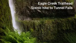 Oregon relaxing hike- Eagle Creek Trailhead to Tunnel Falls