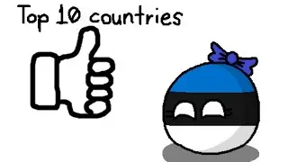 Top 10 countries that like Estonia 👍🇪🇪