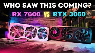 This is not what was supposed to happen! RTX 3060 vs RX 7600