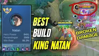 BEST BUILD NATAN GOLD LANE 2024 - KING NATAN VS MELISSA GAMEPLAY 