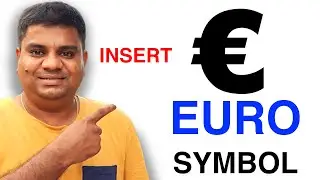 How to insert Euro Symbol in Google Sheets 2020- [ € ] 💶