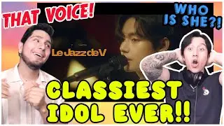 WHO'S THAT 😳 'Le Jazz de V' Live Clip #2023BTSFESTA │ REACTION